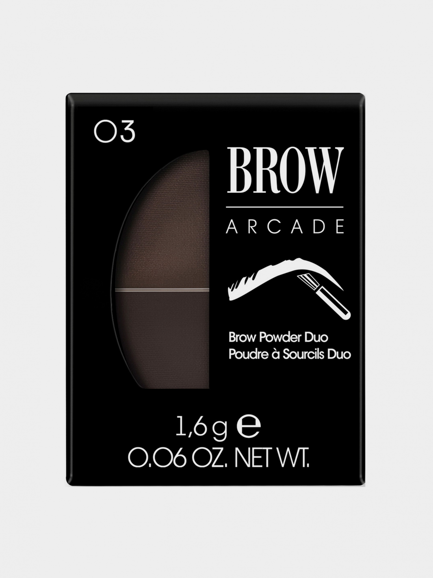 VIVIENNE SABO BROW POWDER DUO ARCADE 03HairShop.lt